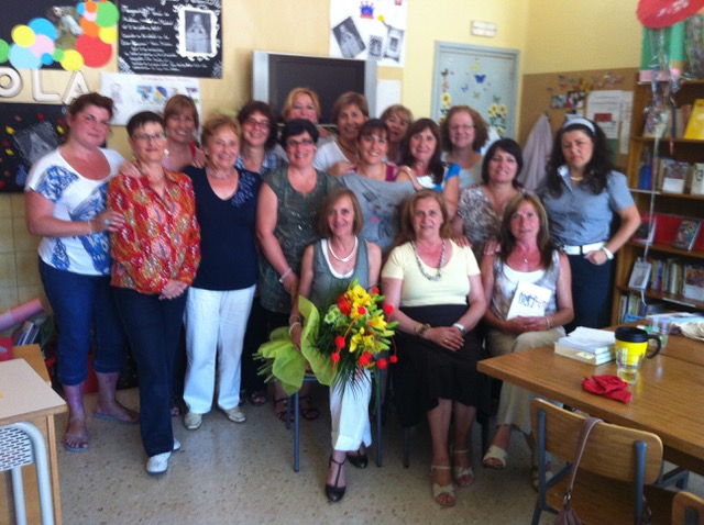 Ciclo desarrollo personal madres escuela Vedruna Inmaculada Sabadell + firma de libro Miranda